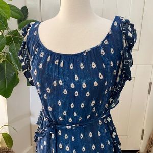 JENS PIRATE BOOTY Indigo Maxi Dress